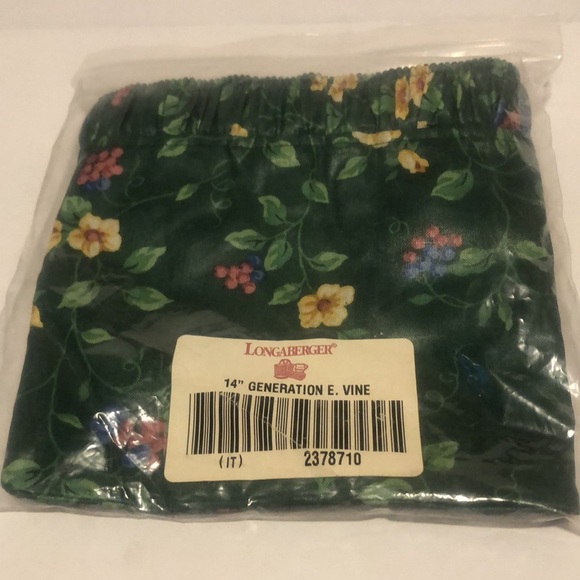 Vintage Longaberger 14” Generation E. Vine Basket Liner - Picture 1 of 6